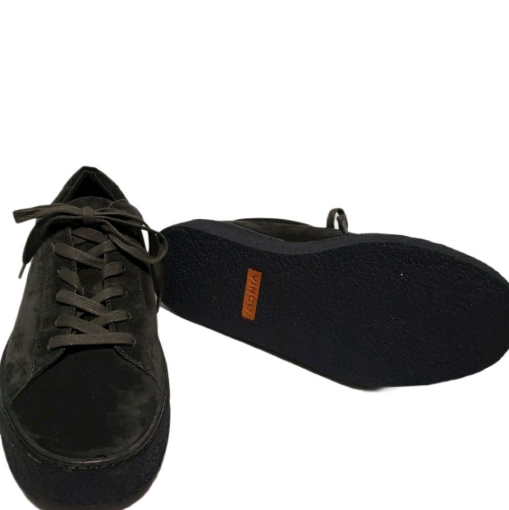 VINCE Neela Suede Platform Sneakers NEW 9 & 9.5 - Picture 3 of 7
